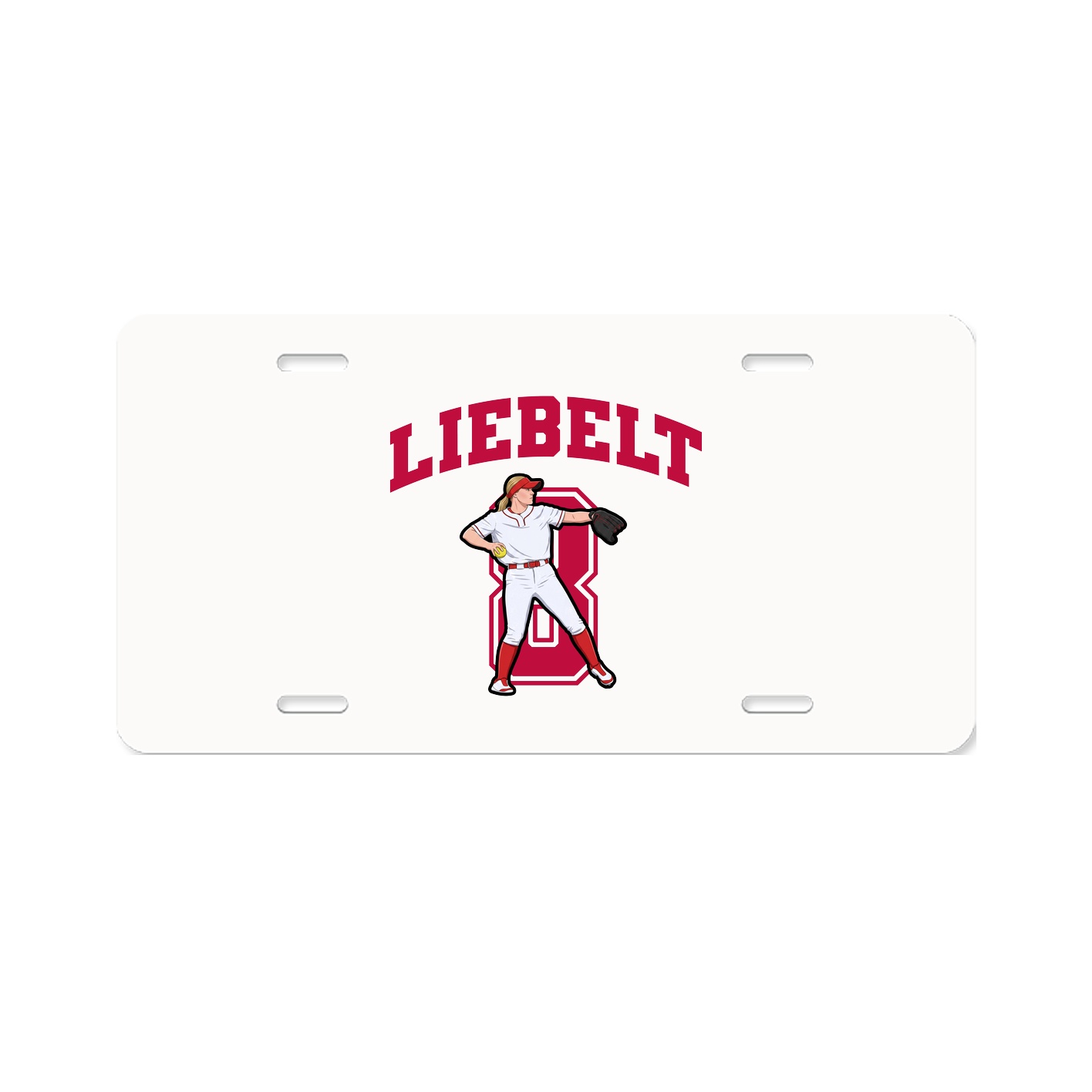 License Plate — Number in Classic