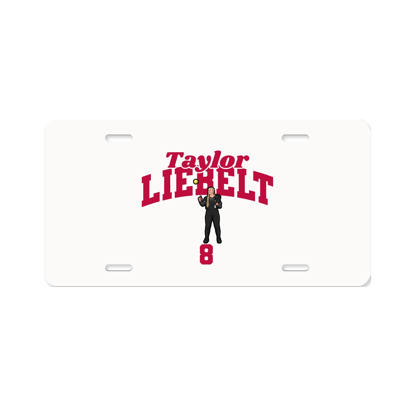 License Plate — Signature Arch in Classic