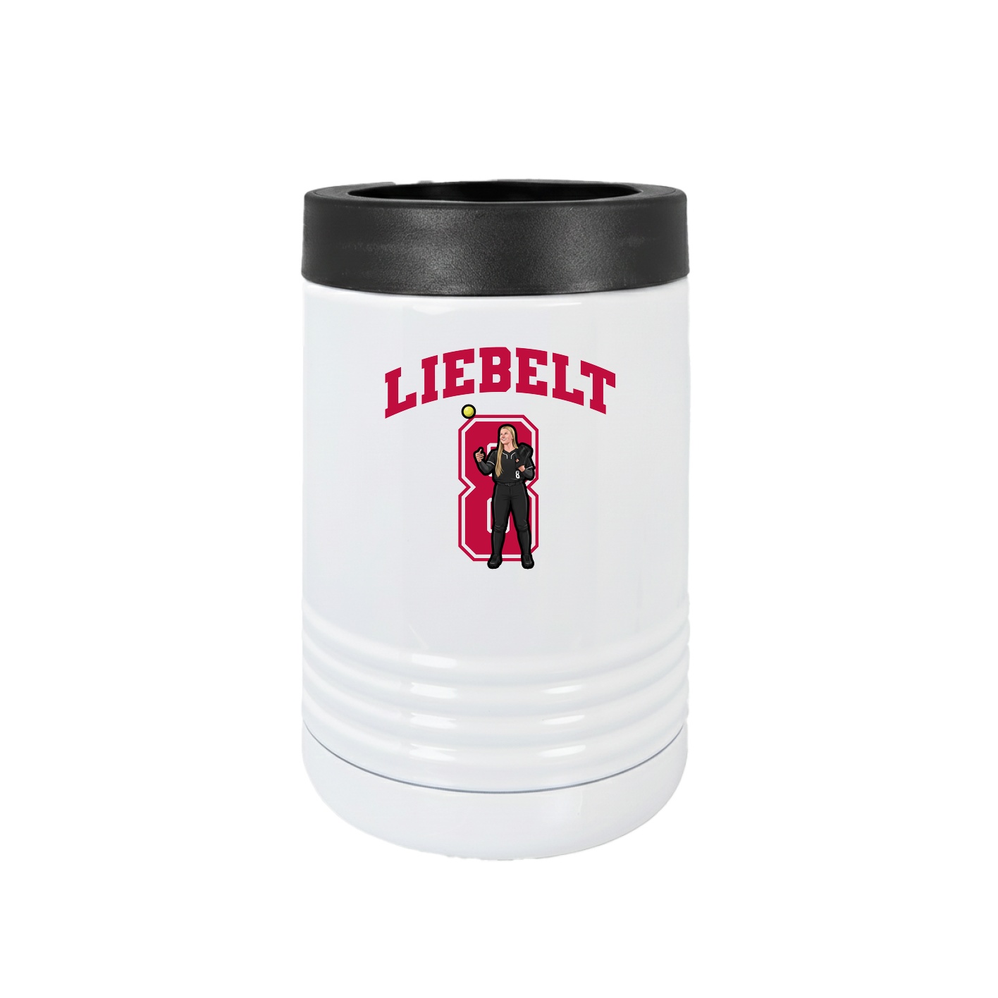 Beverage Holder — Number in White