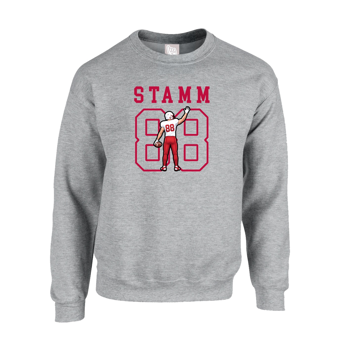 Fleece Crew — Shirsey in Grey