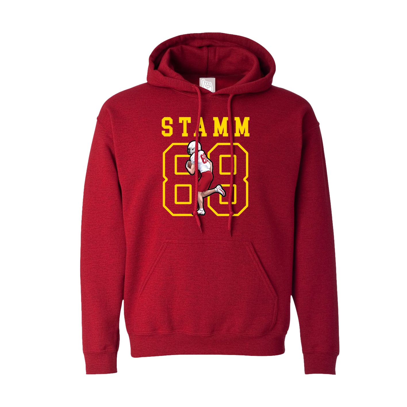 Hoodie — Shirsey in Crimson