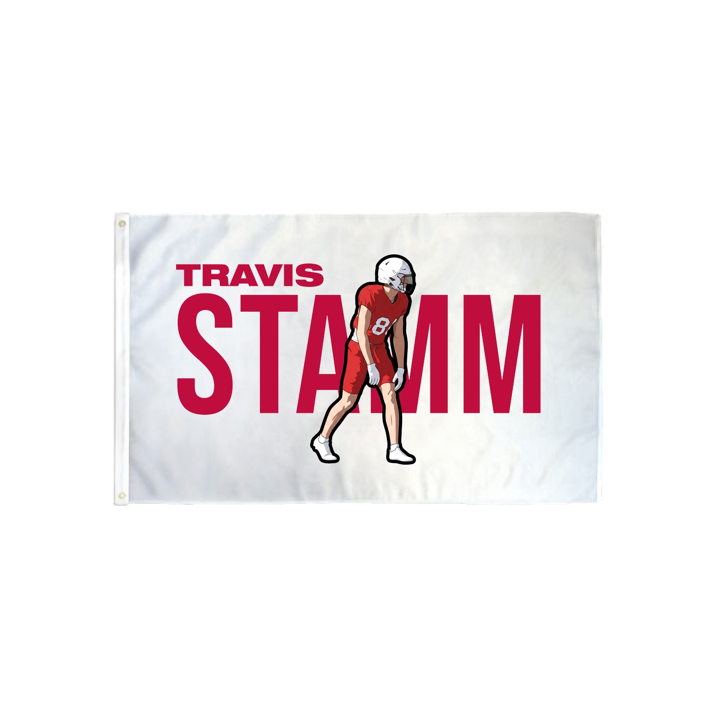 3x5 Flag — Player Name in Classic
