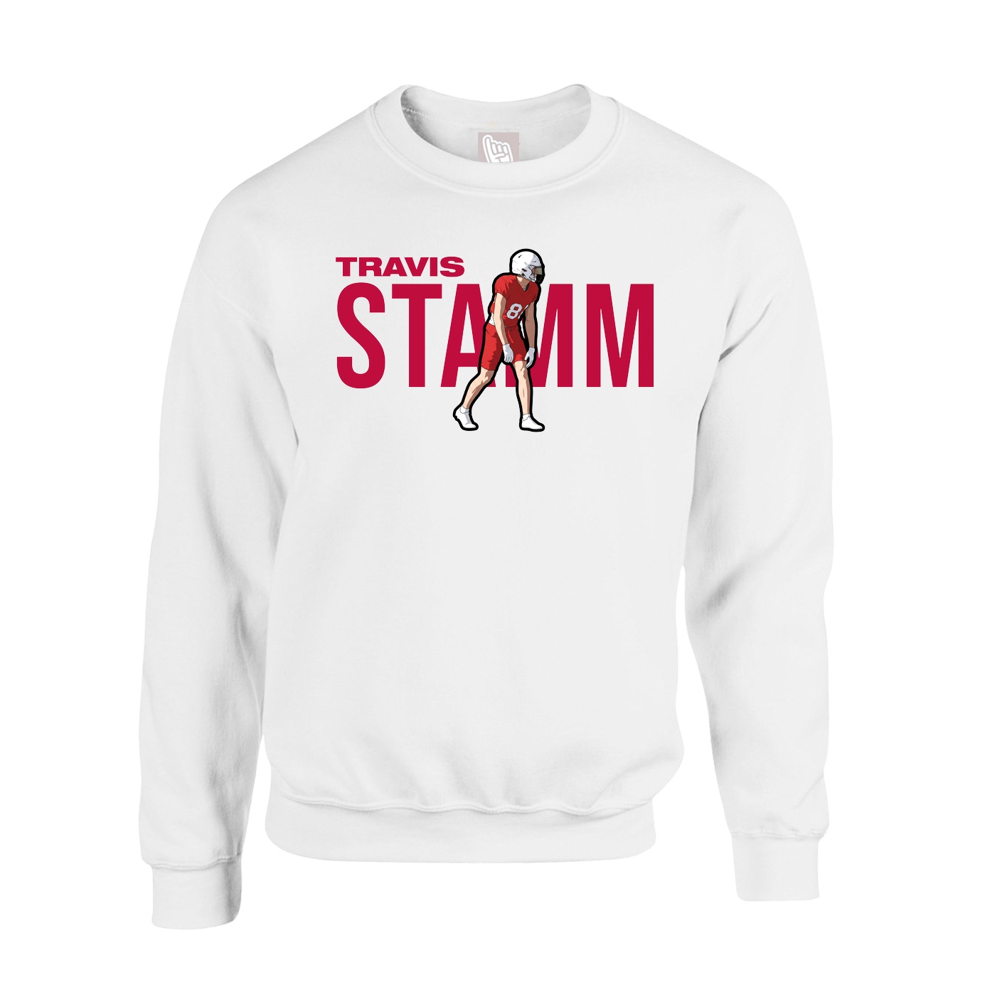 Fleece Crew — Player Name in White