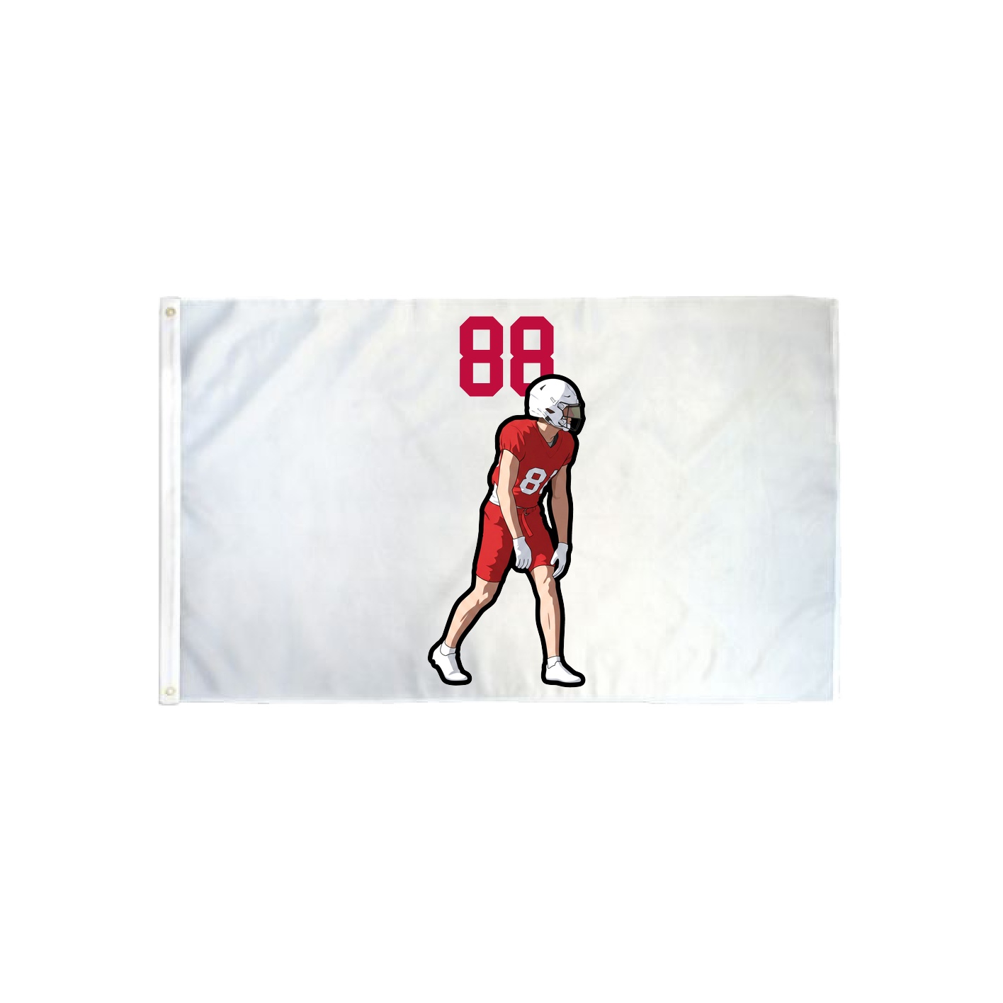 3x5 Flag — Number Top in Classic