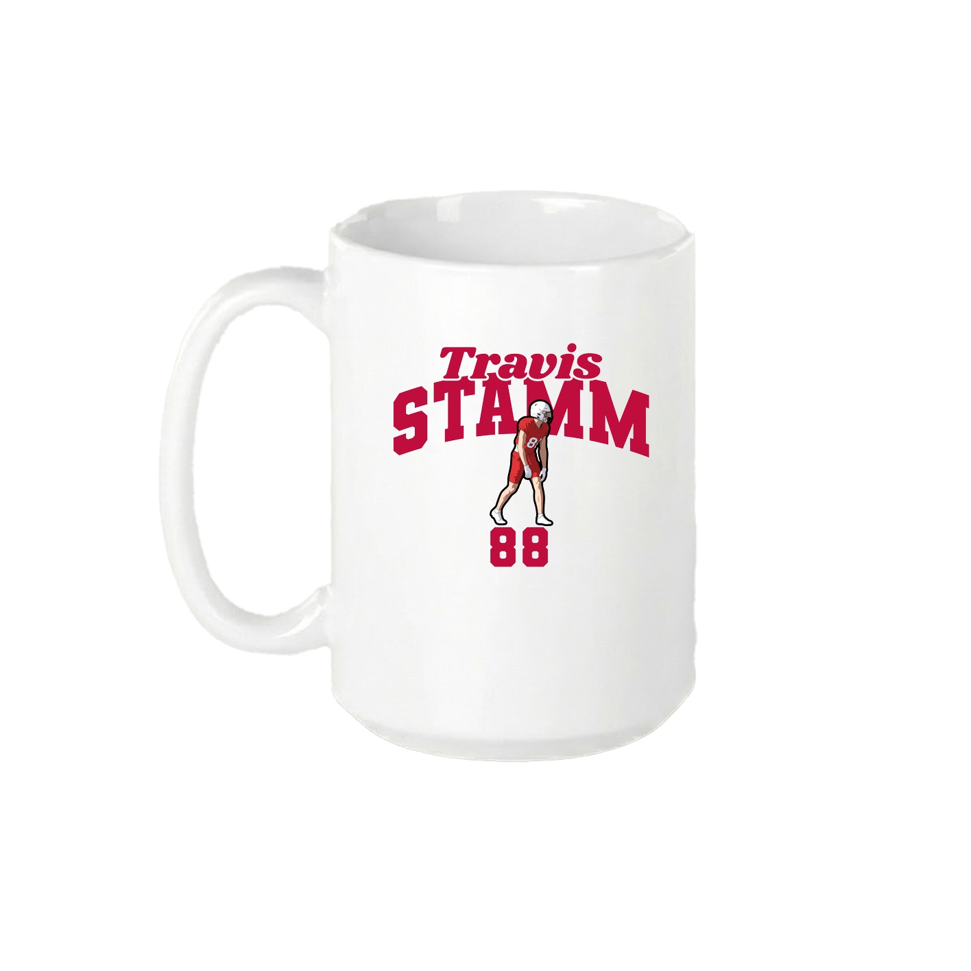 15oz Coffee Mug — Signature Arch in White