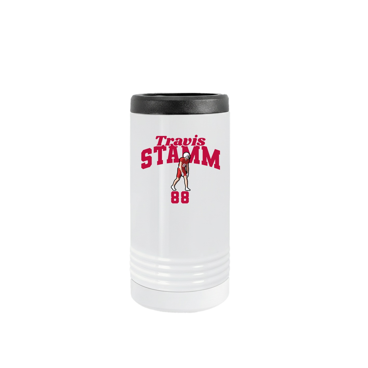 Slim Beverage Holder — Signature Arch in White