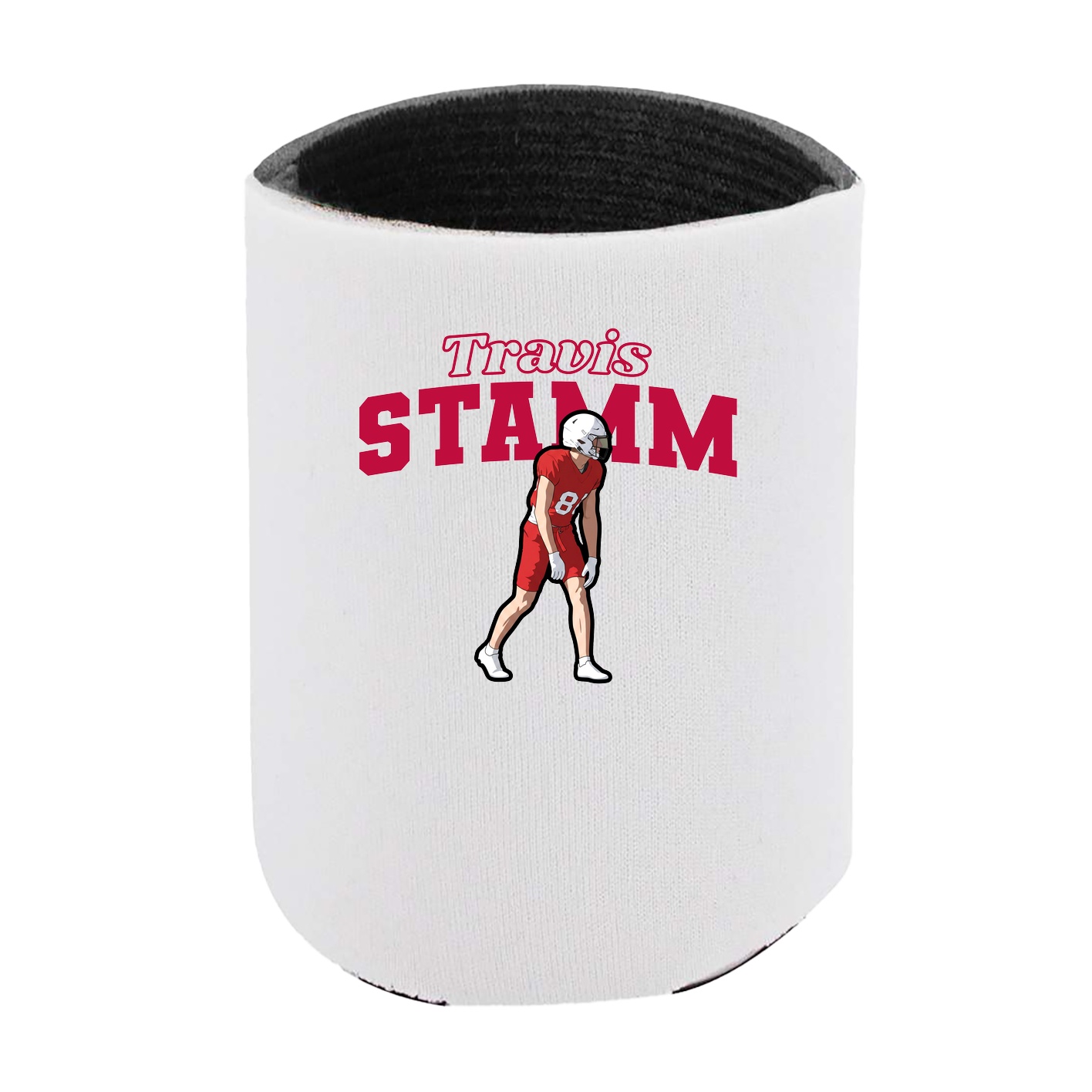 Can Holder — Name Arch in White