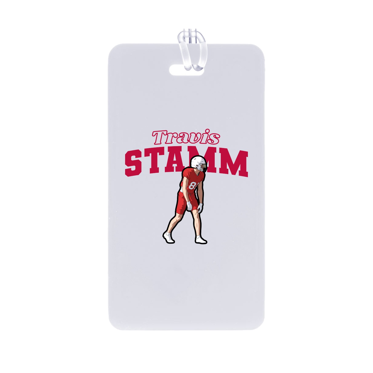Bag Tag — Name Arch in Classic