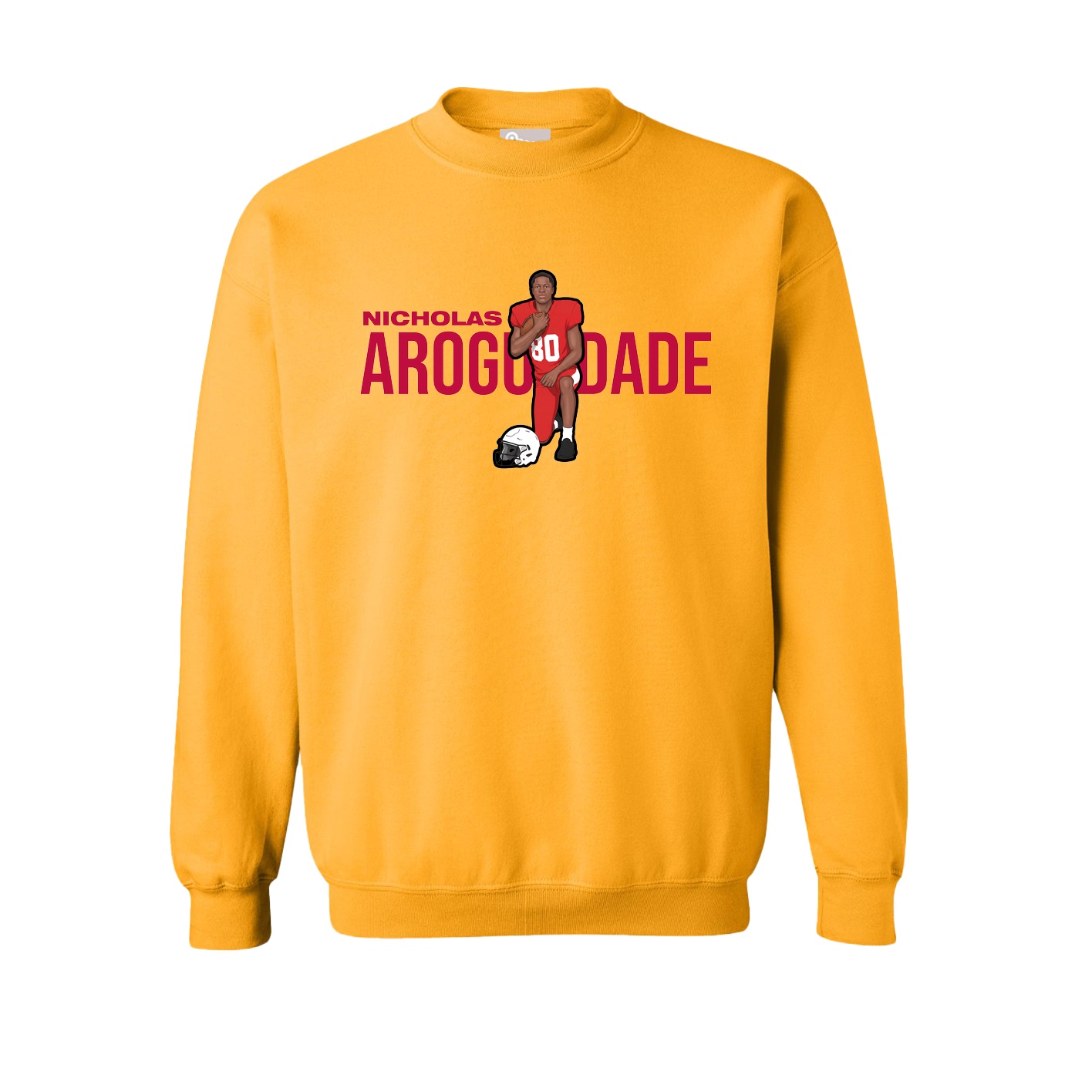 Fleece Crew — Player Name in Gold