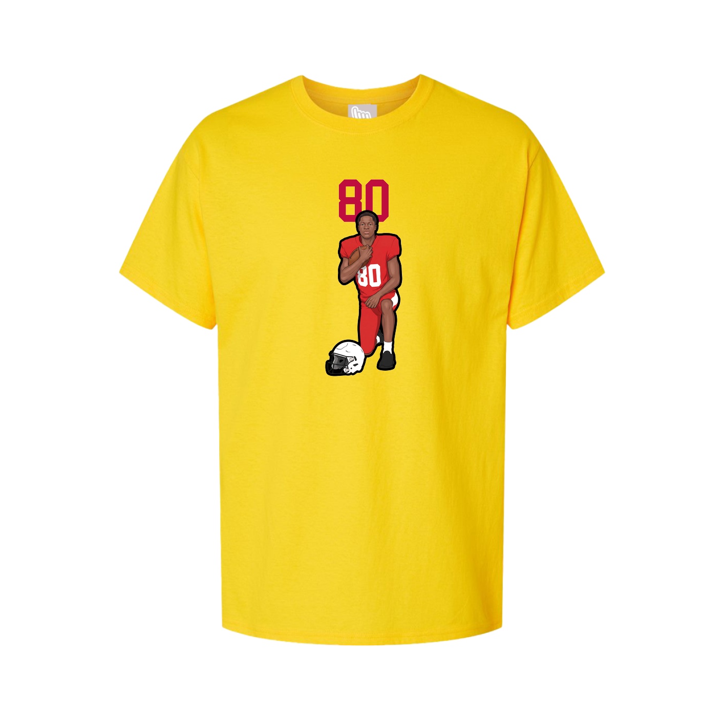 Tee — Number Top in Gold
