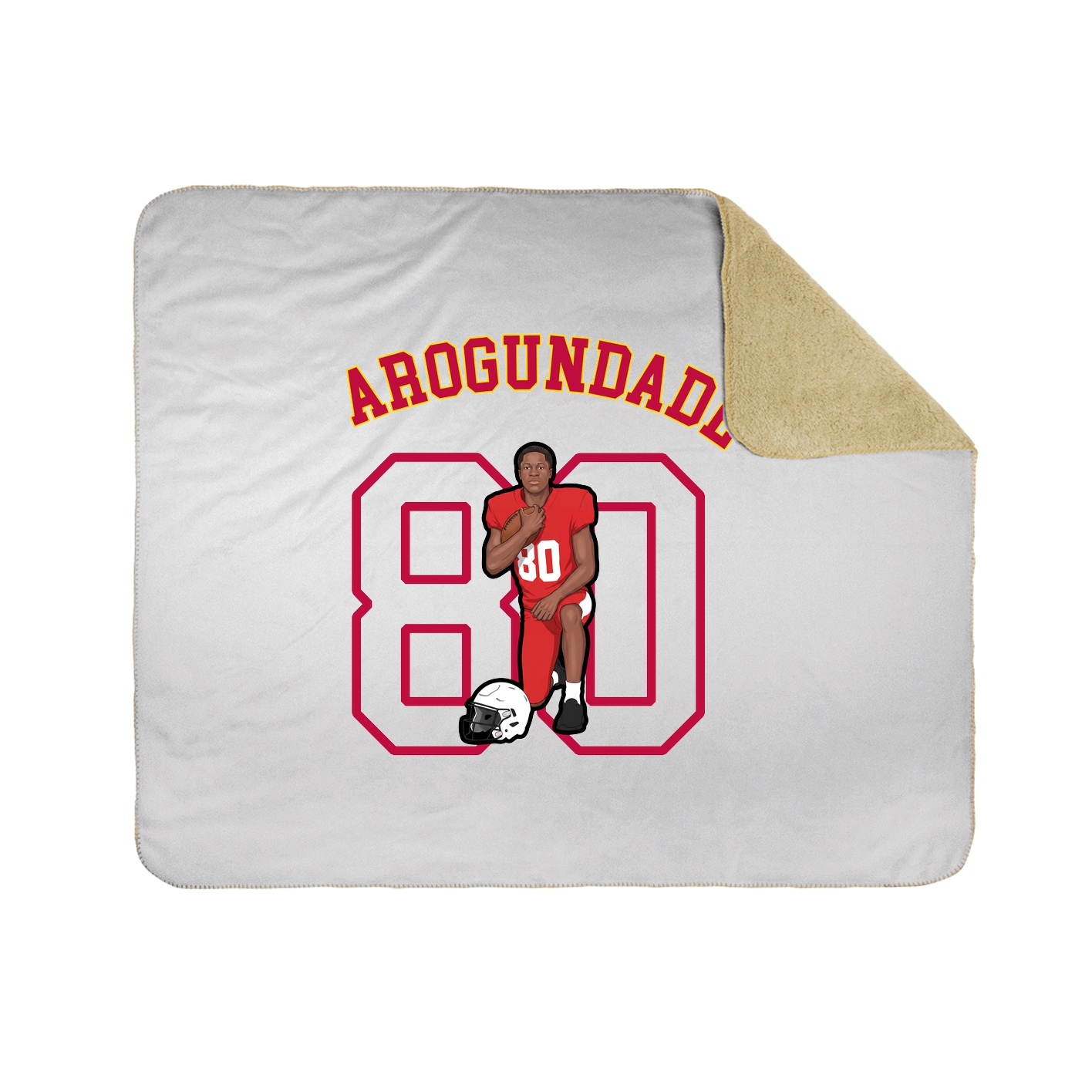 Throw Blanket — Shirsey Arch in White