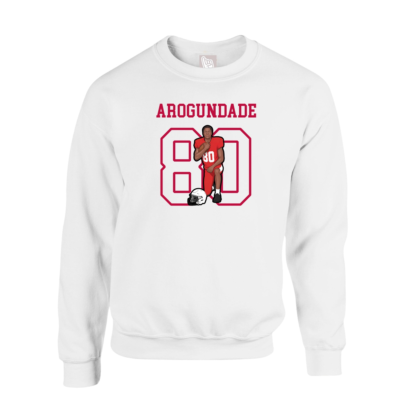 Fleece Crew — Shirsey in White