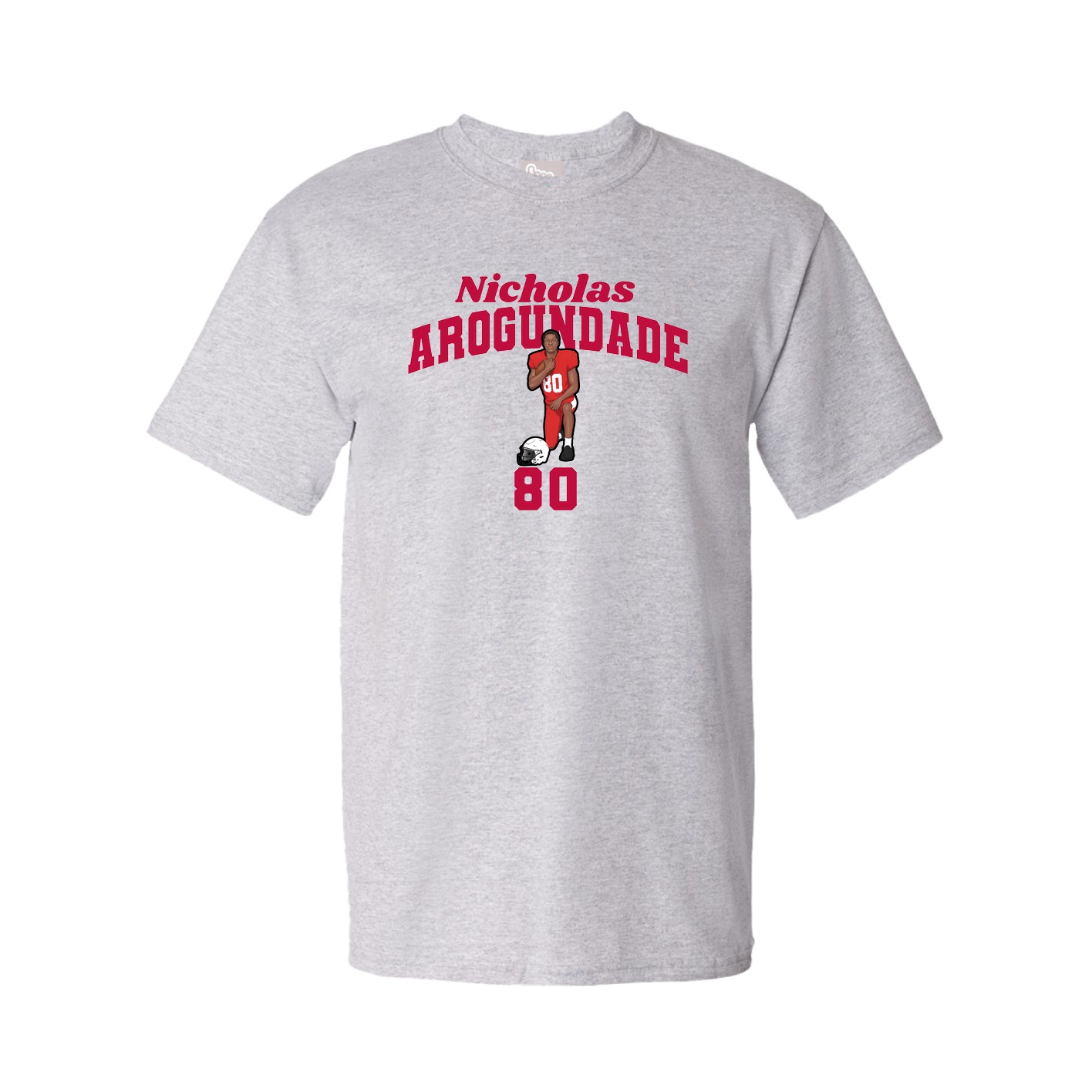 Youth Tee — Signature Arch in Grey