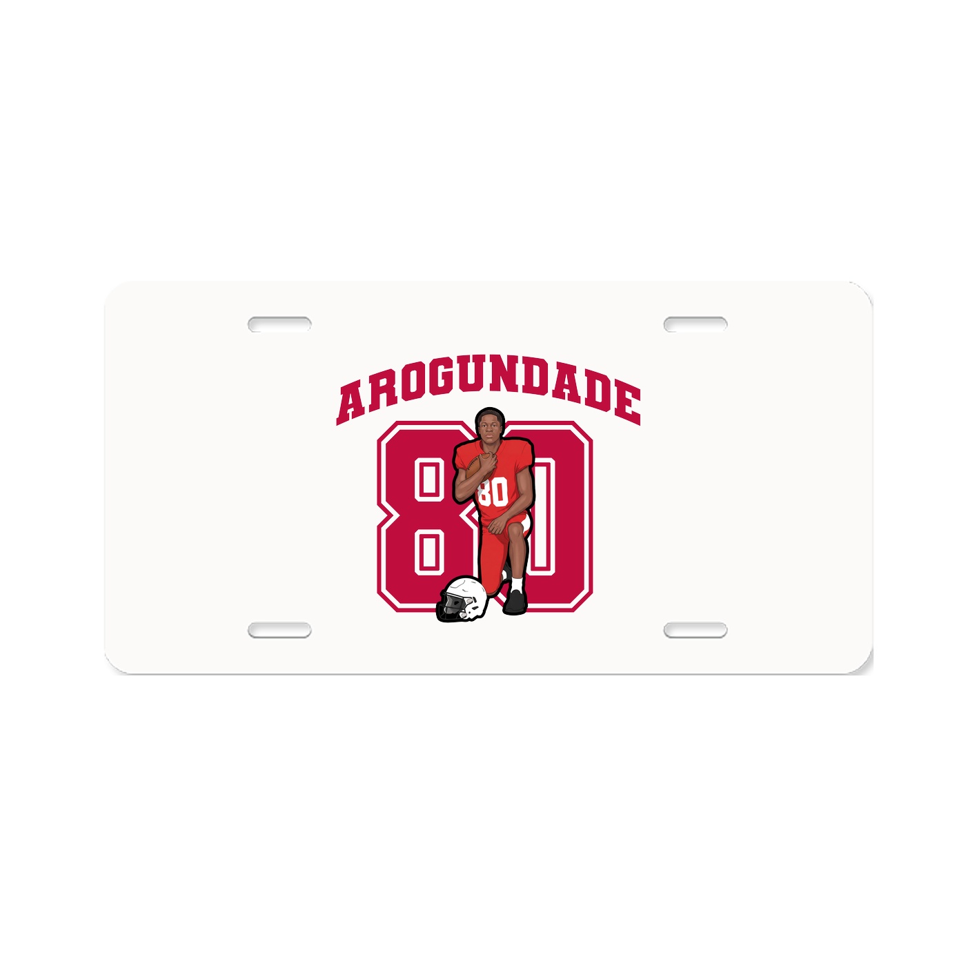 License Plate — Number in Classic