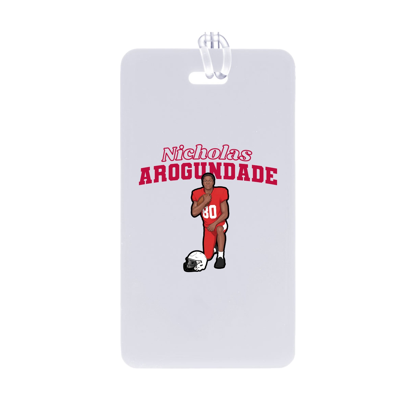Bag Tag — Name Arch in Classic