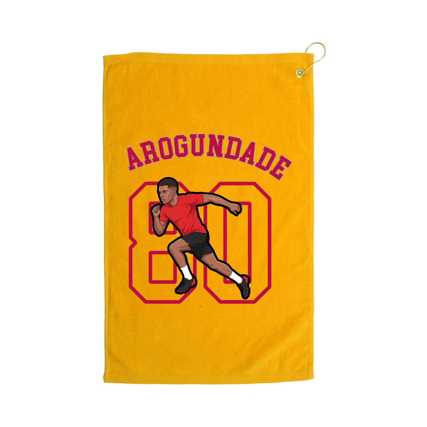 Golf Towel — Shirsey Arch in Gold