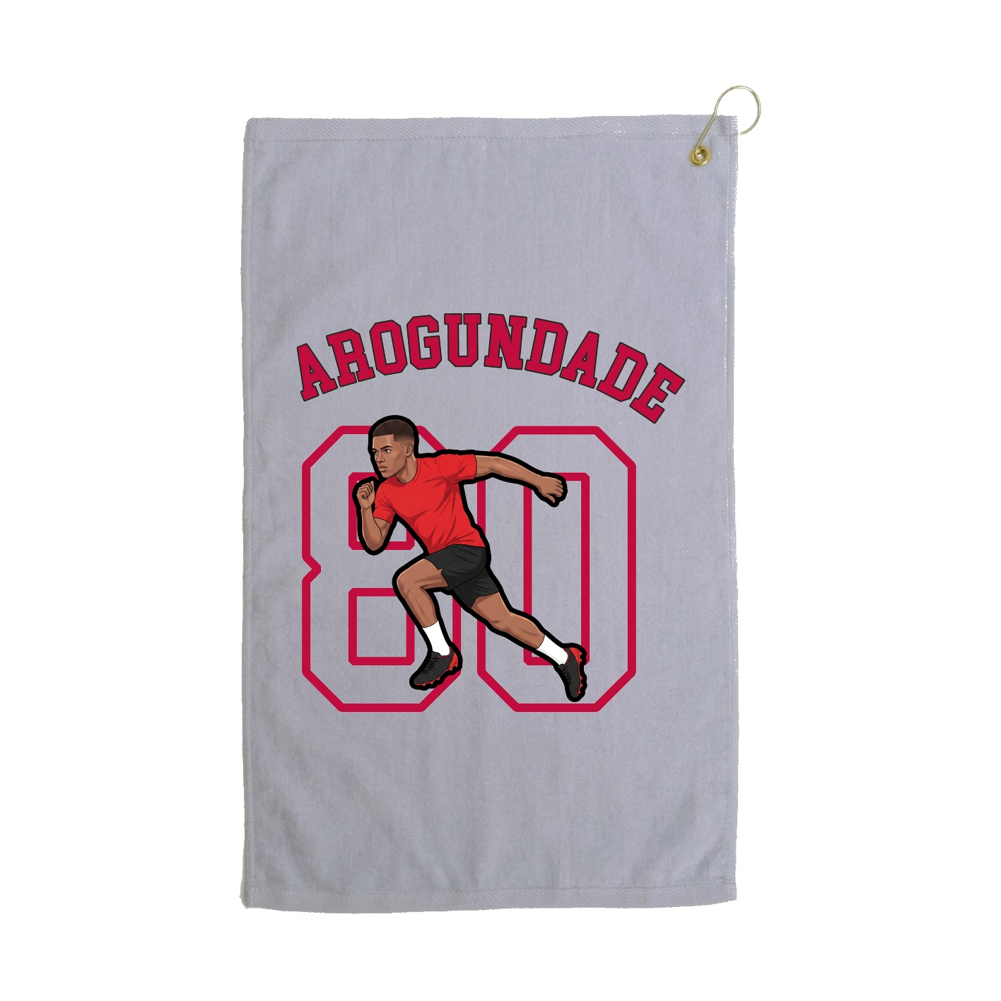 Golf Towel — Shirsey Arch in Grey