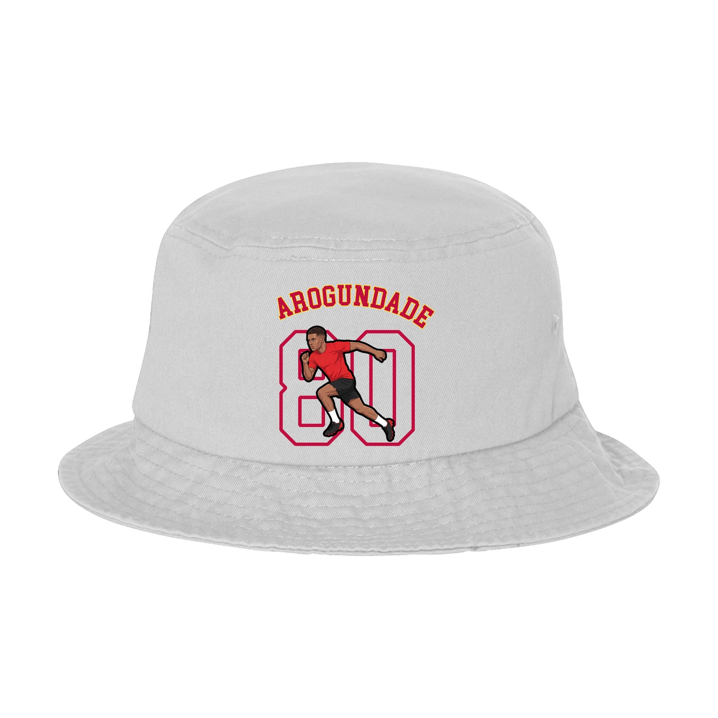 Bucket Cap — Shirsey Arch in White
