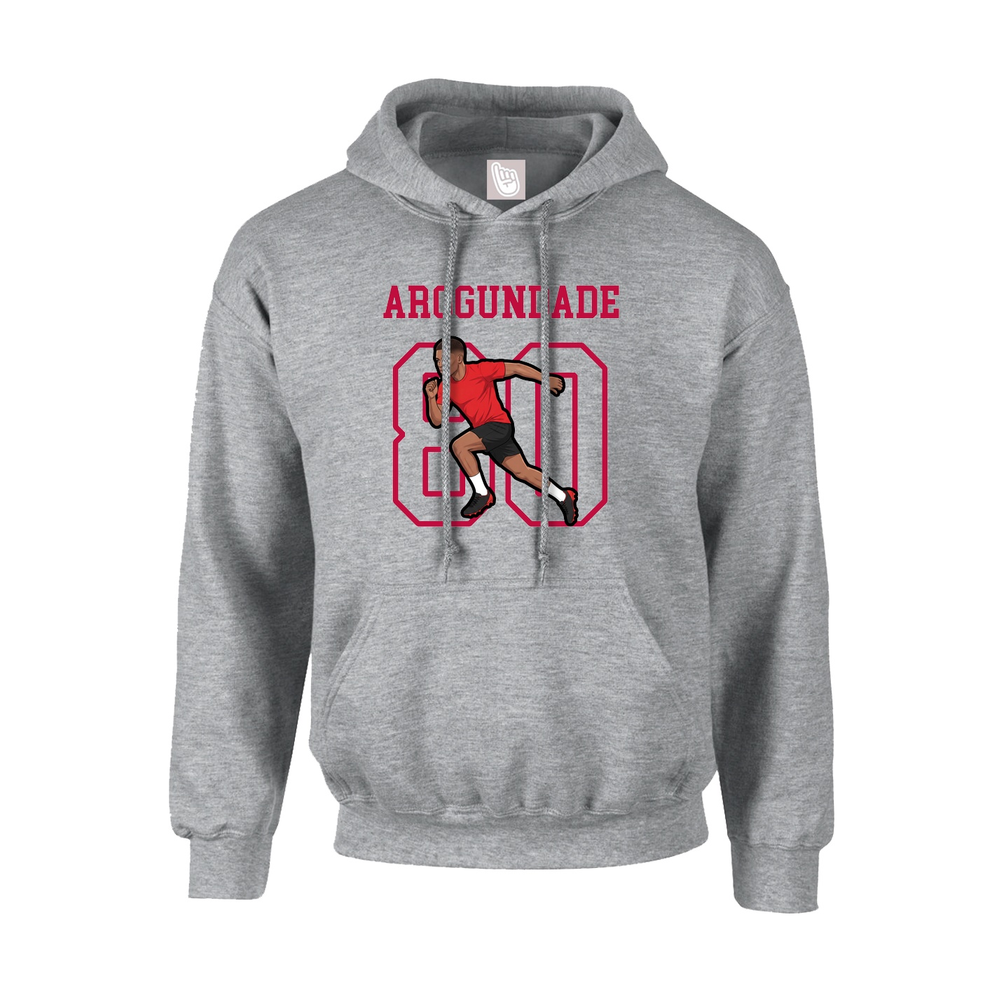 Hoodie — Shirsey in Grey