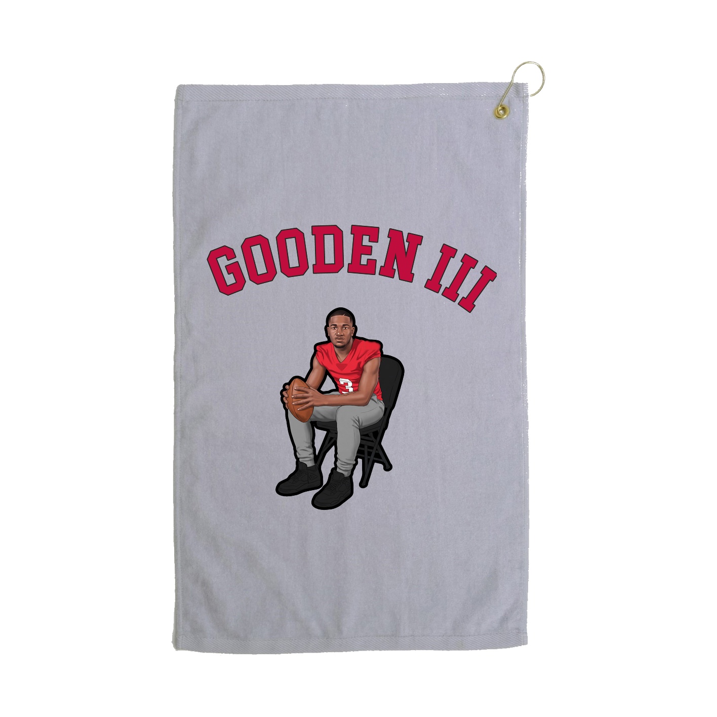 Golf Towel — Shirsey Arch in Grey