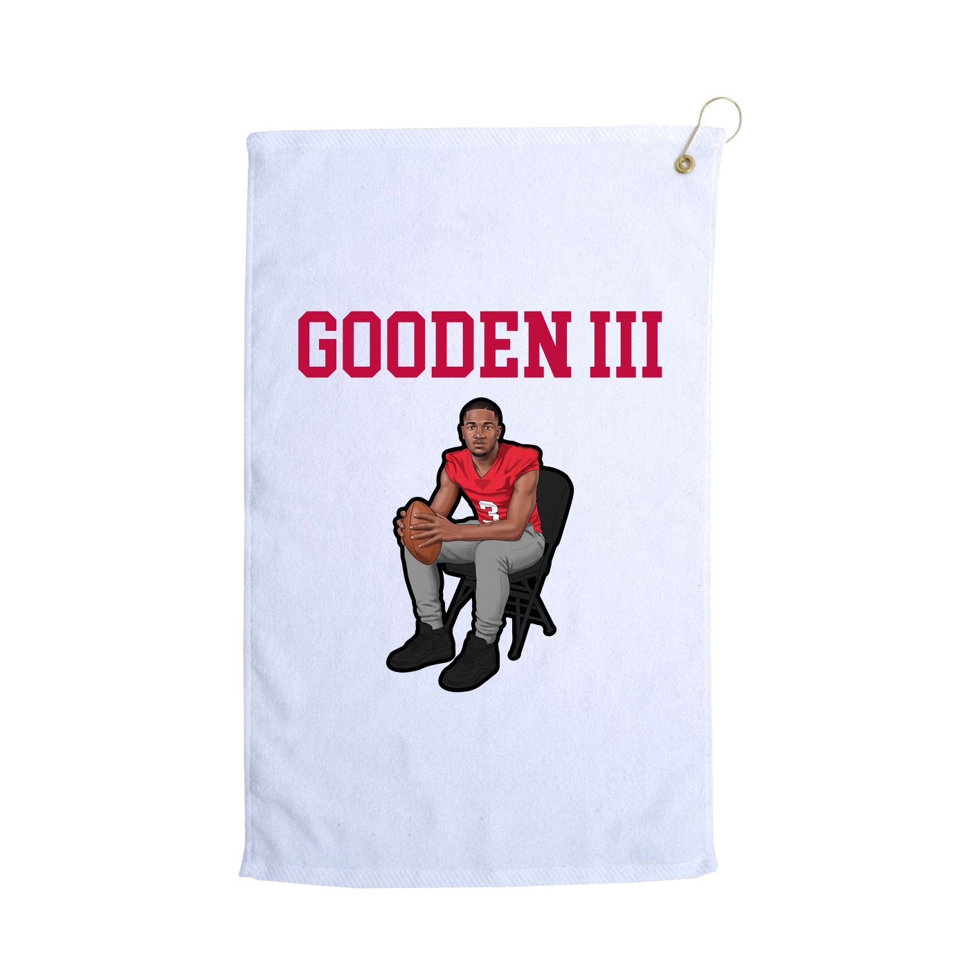 Golf Towel — Shirsey in White