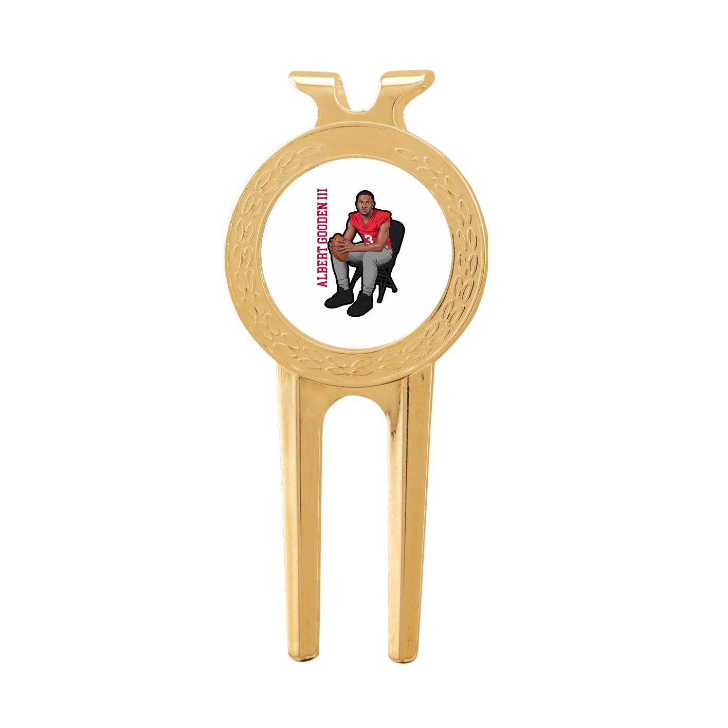 Divot Tool with Ball Marker — Name Vertical in Classic