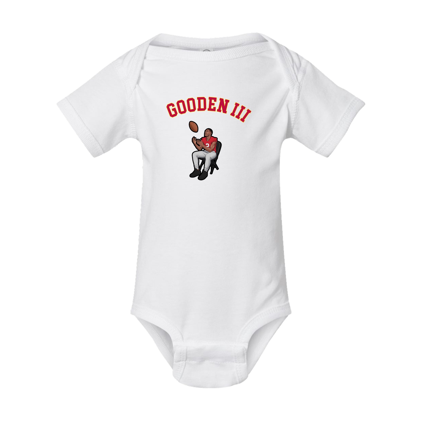 Baby Onesie — Shirsey Arch in White