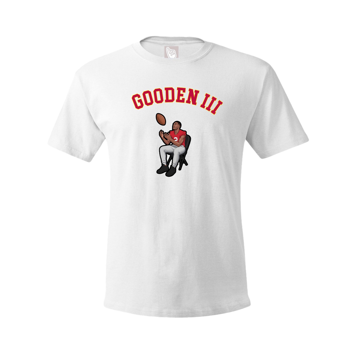 Youth Tee — Shirsey Arch in White
