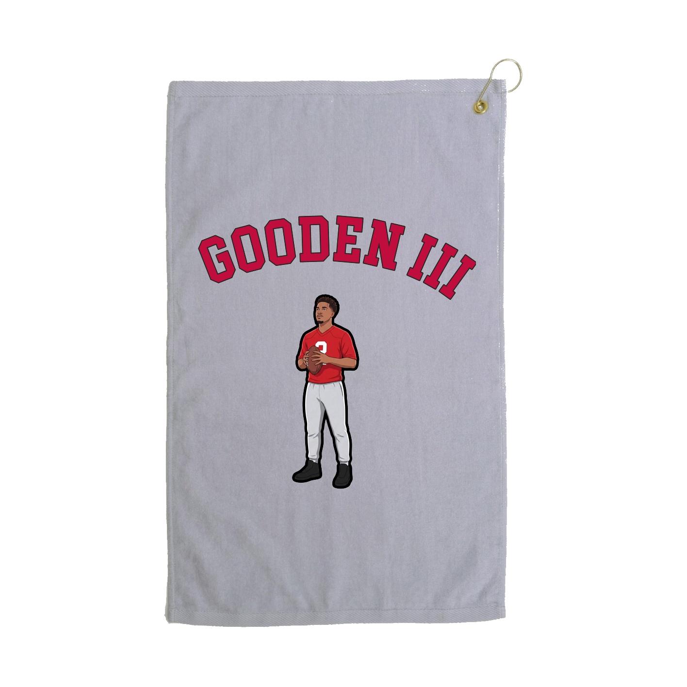 Golf Towel — Shirsey Arch in Grey