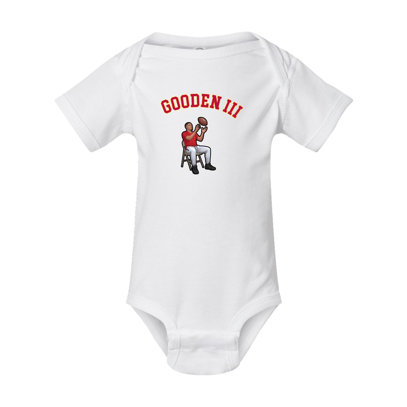 Baby Onesie — Shirsey Arch in White