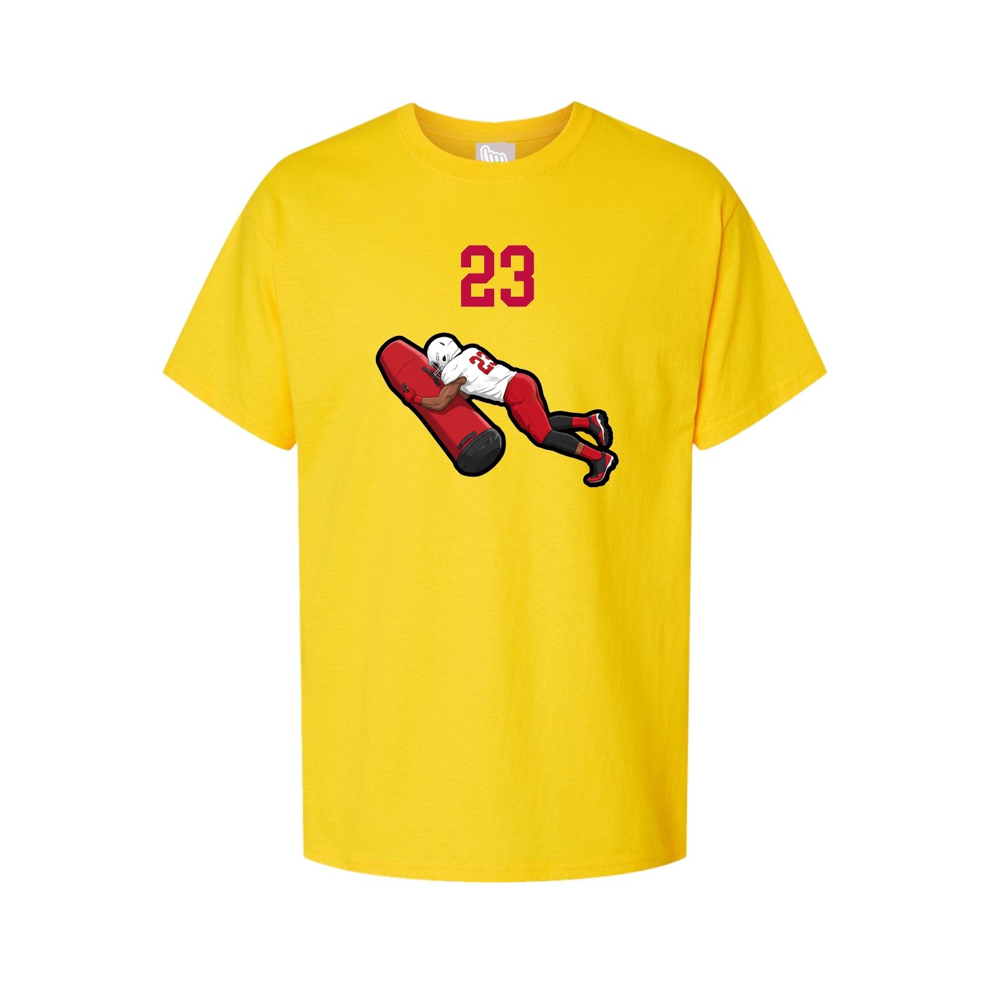 Tee — Number Top in Gold