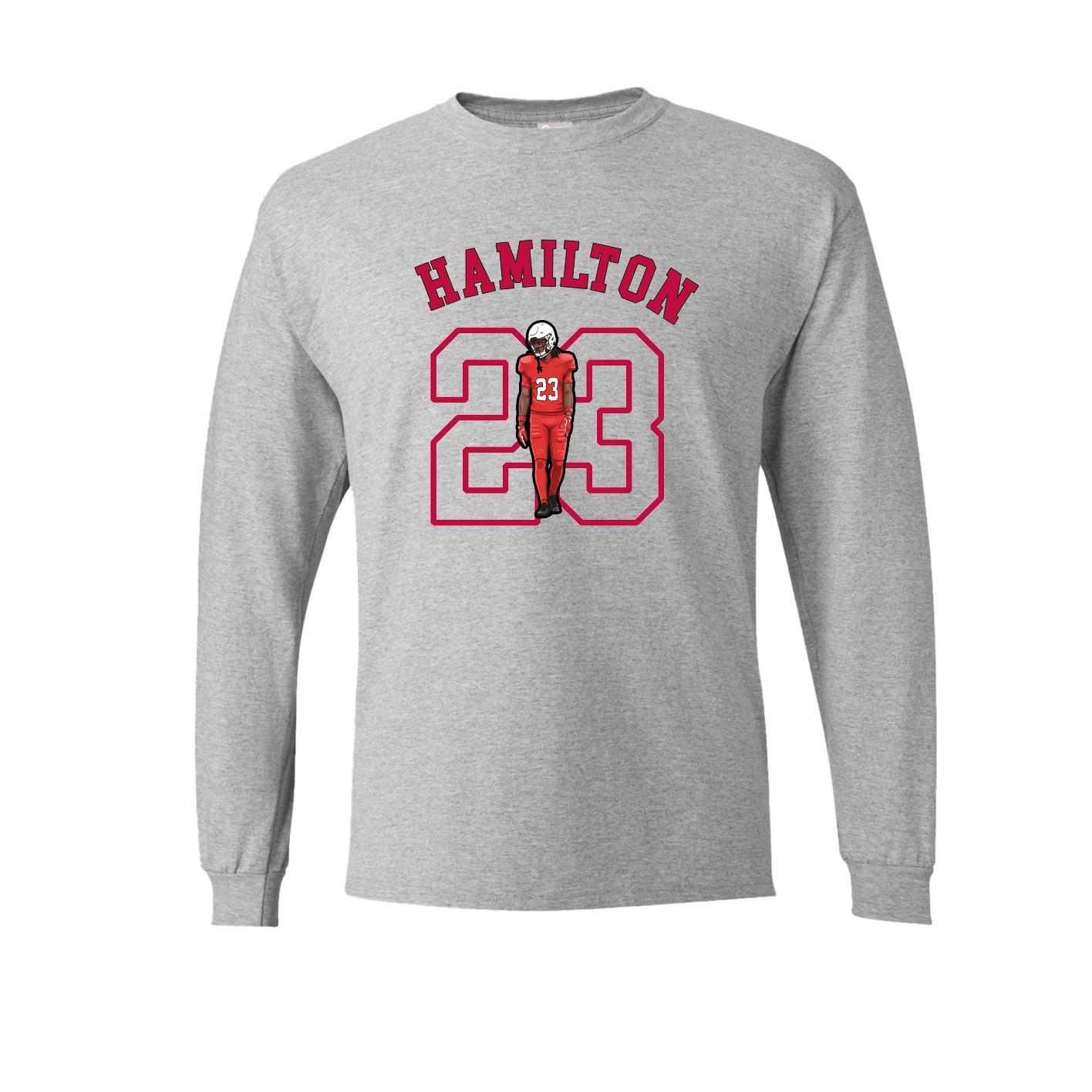 Long Sleeve Tee — Shirsey Arch in Grey
