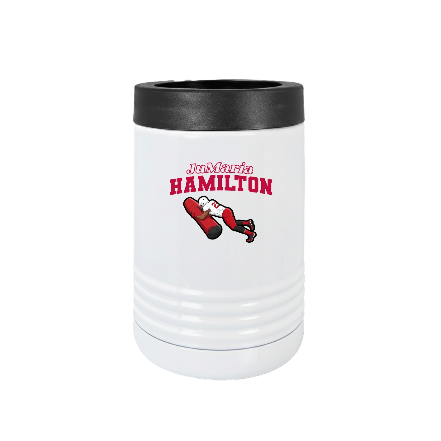 Beverage Holder — Name Arch in White