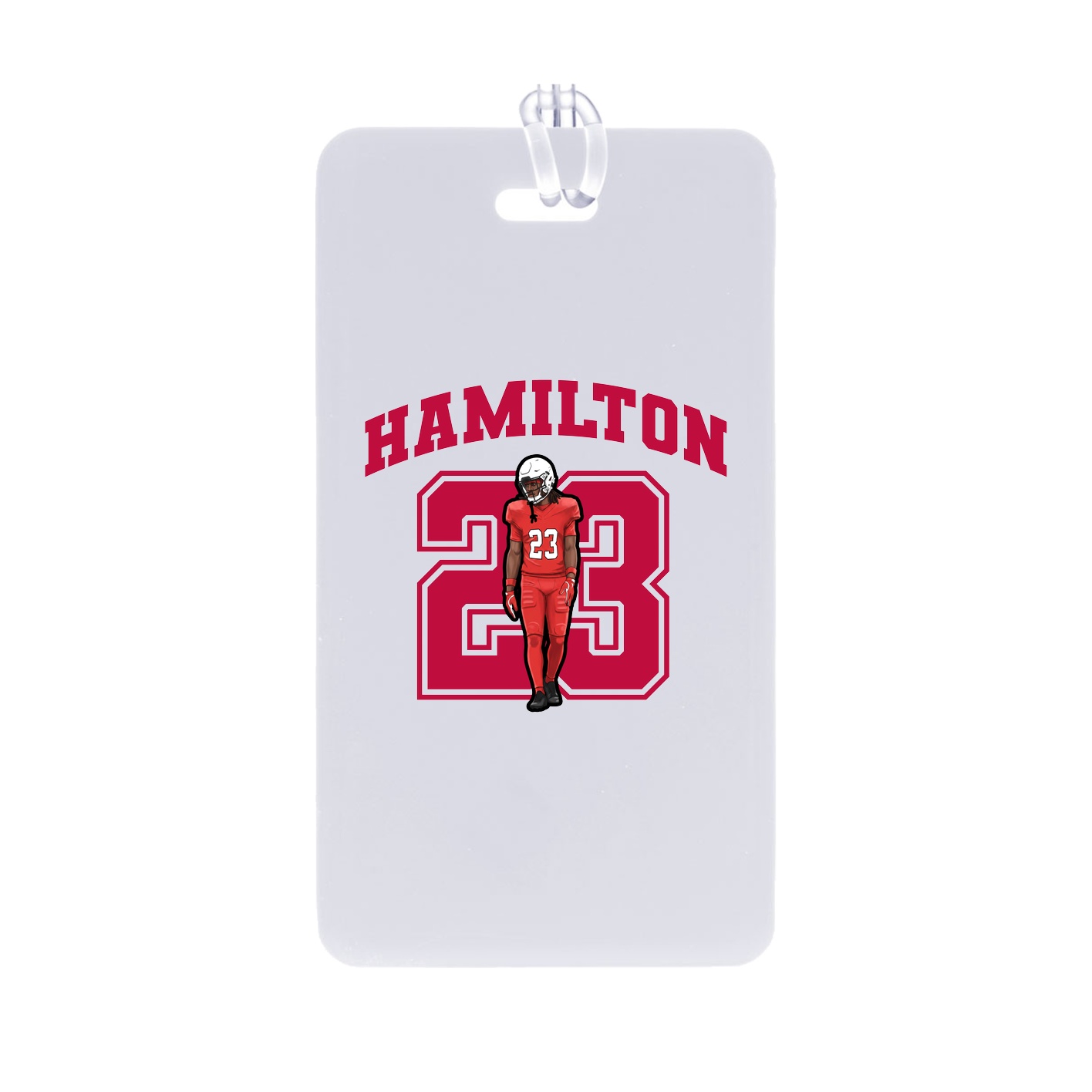 Bag Tag — Number in Classic