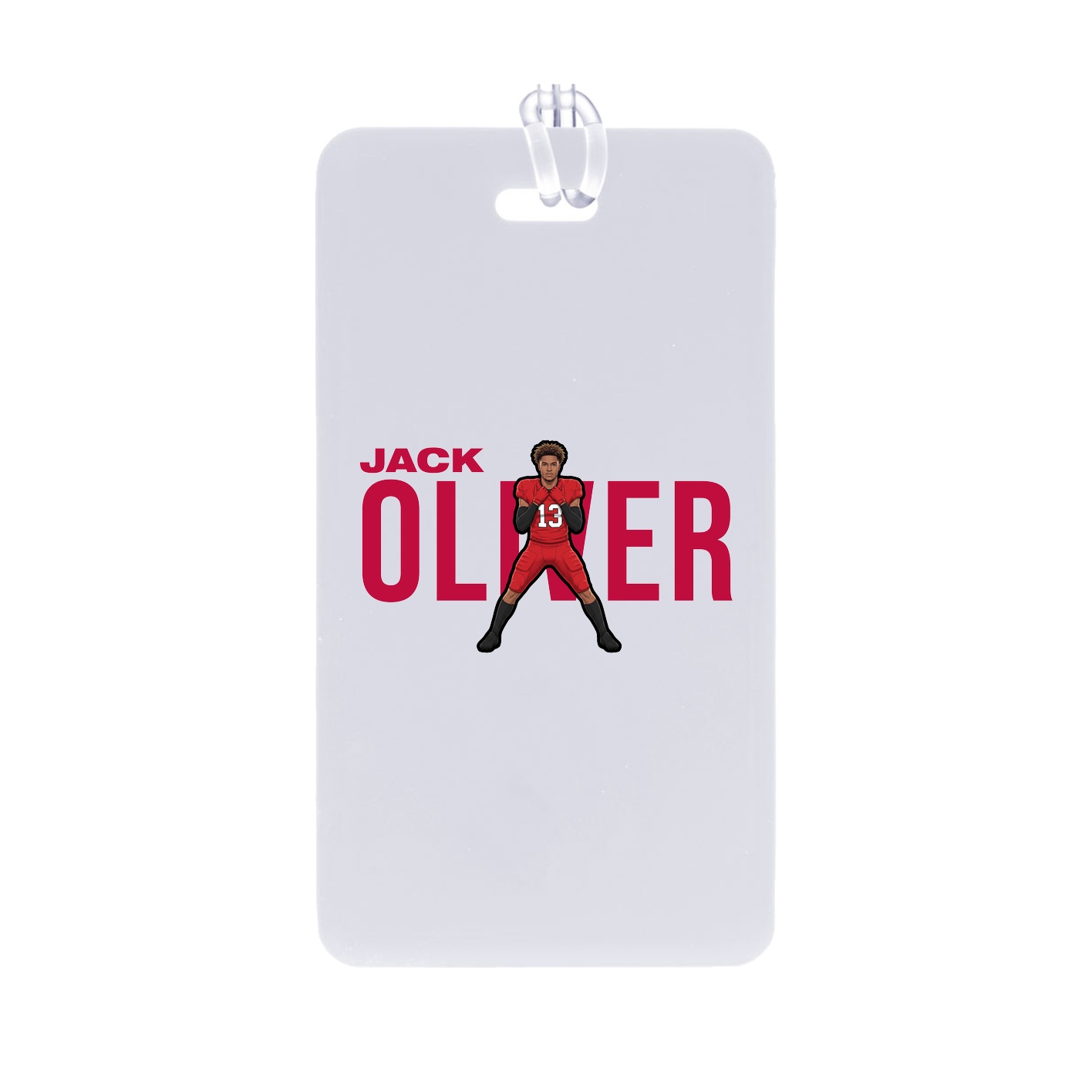 Bag Tag — Player Name in Classic