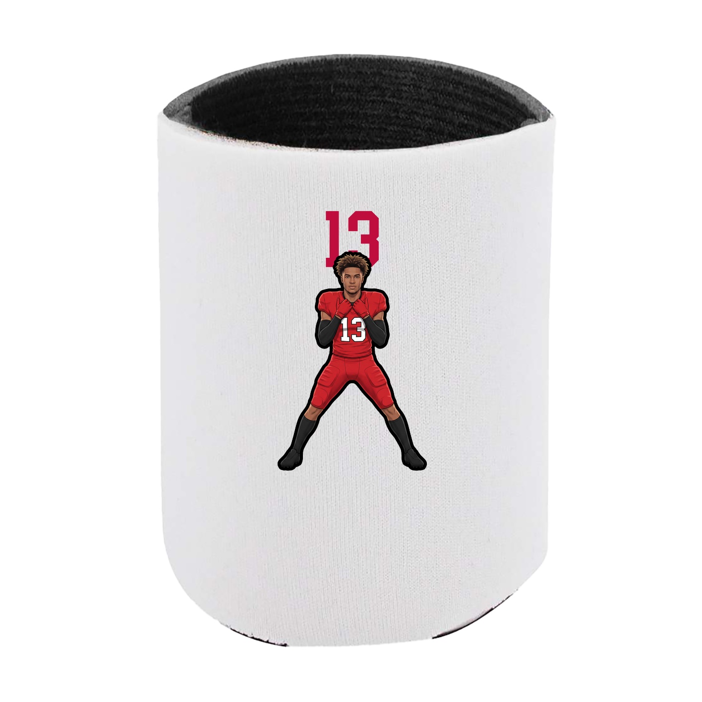 Can Holder — Number Top in White