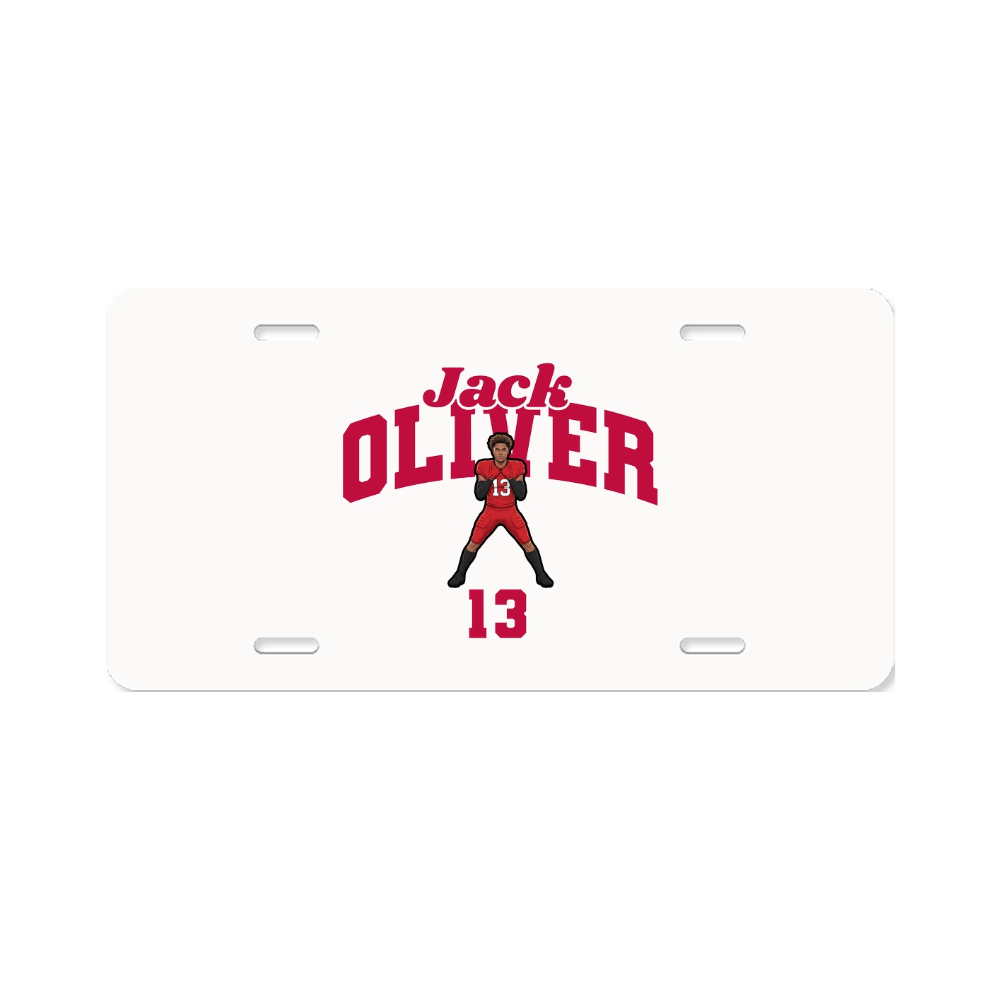 License Plate — Signature Arch in Classic