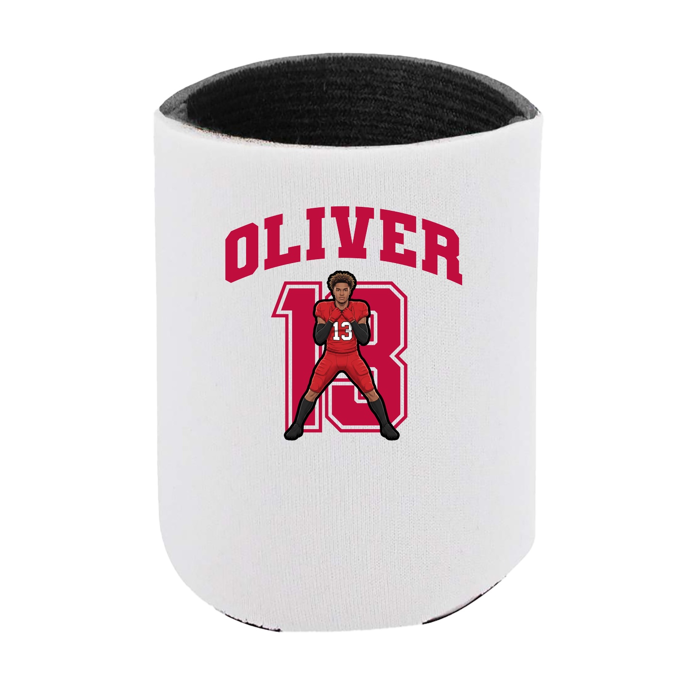 Can Holder — Number in White