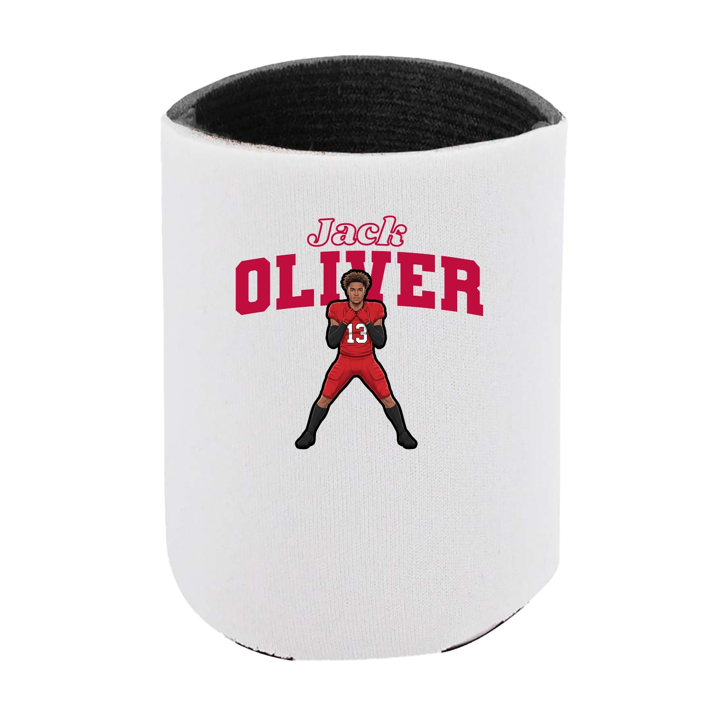 Can Holder — Name Arch in White