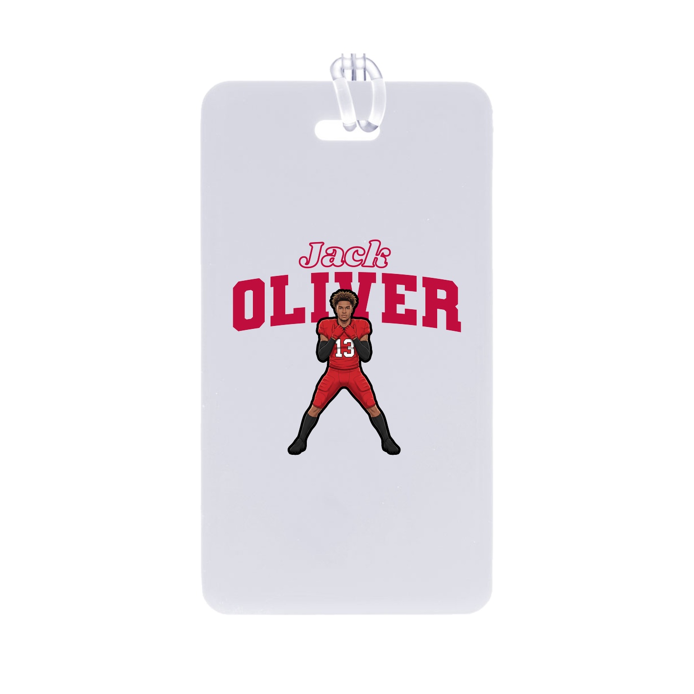 Bag Tag — Name Arch in Classic