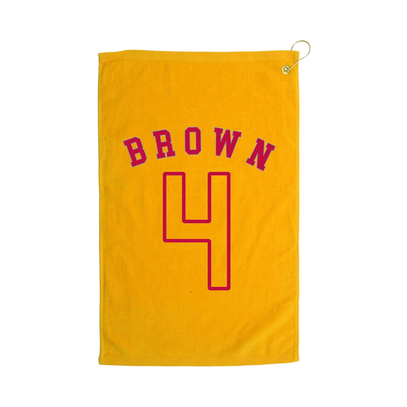 Golf Towel — Shirsey Arch in Gold