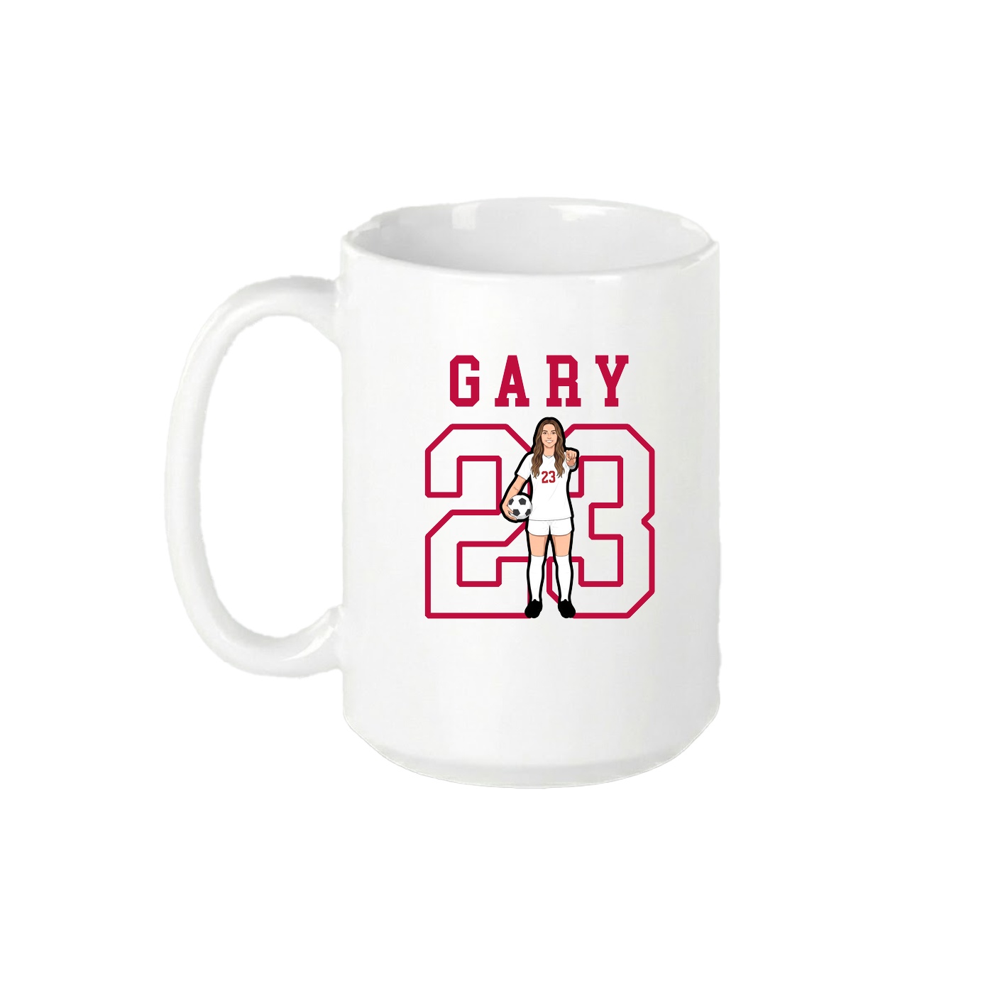 15oz Coffee Mug — Shirsey in White