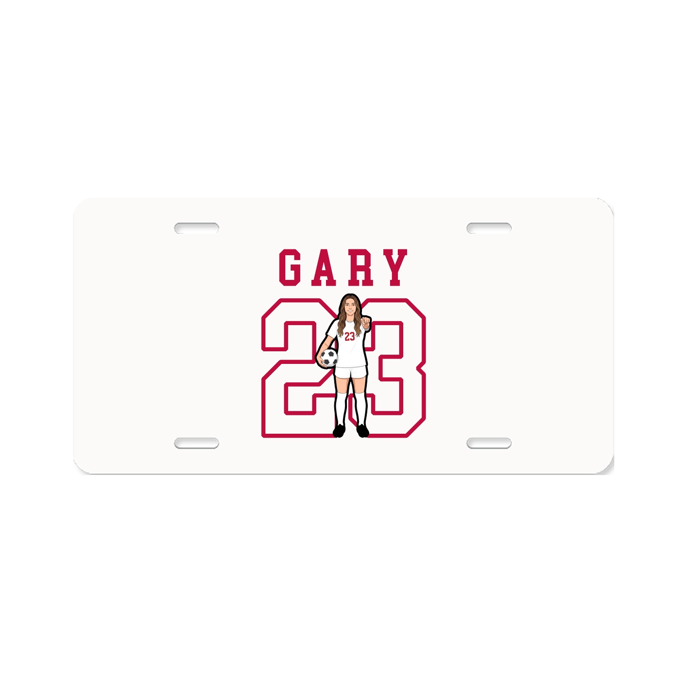 License Plate — Shirsey in Classic