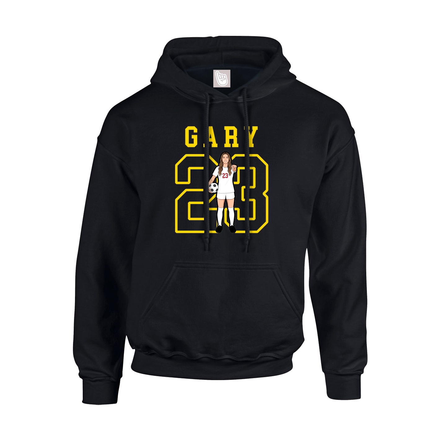 Youth Hoodie — Shirsey in Black