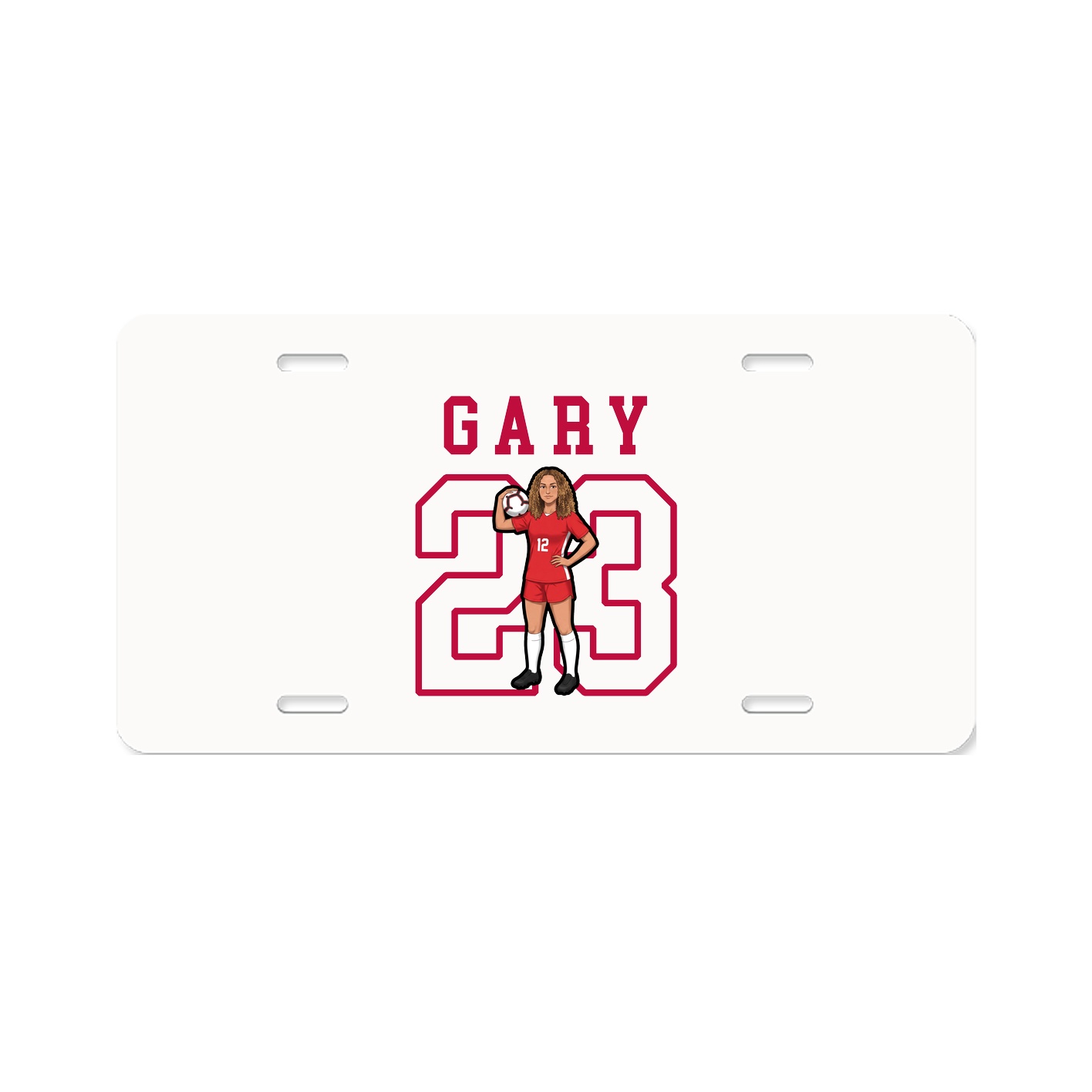 License Plate — Shirsey in Classic