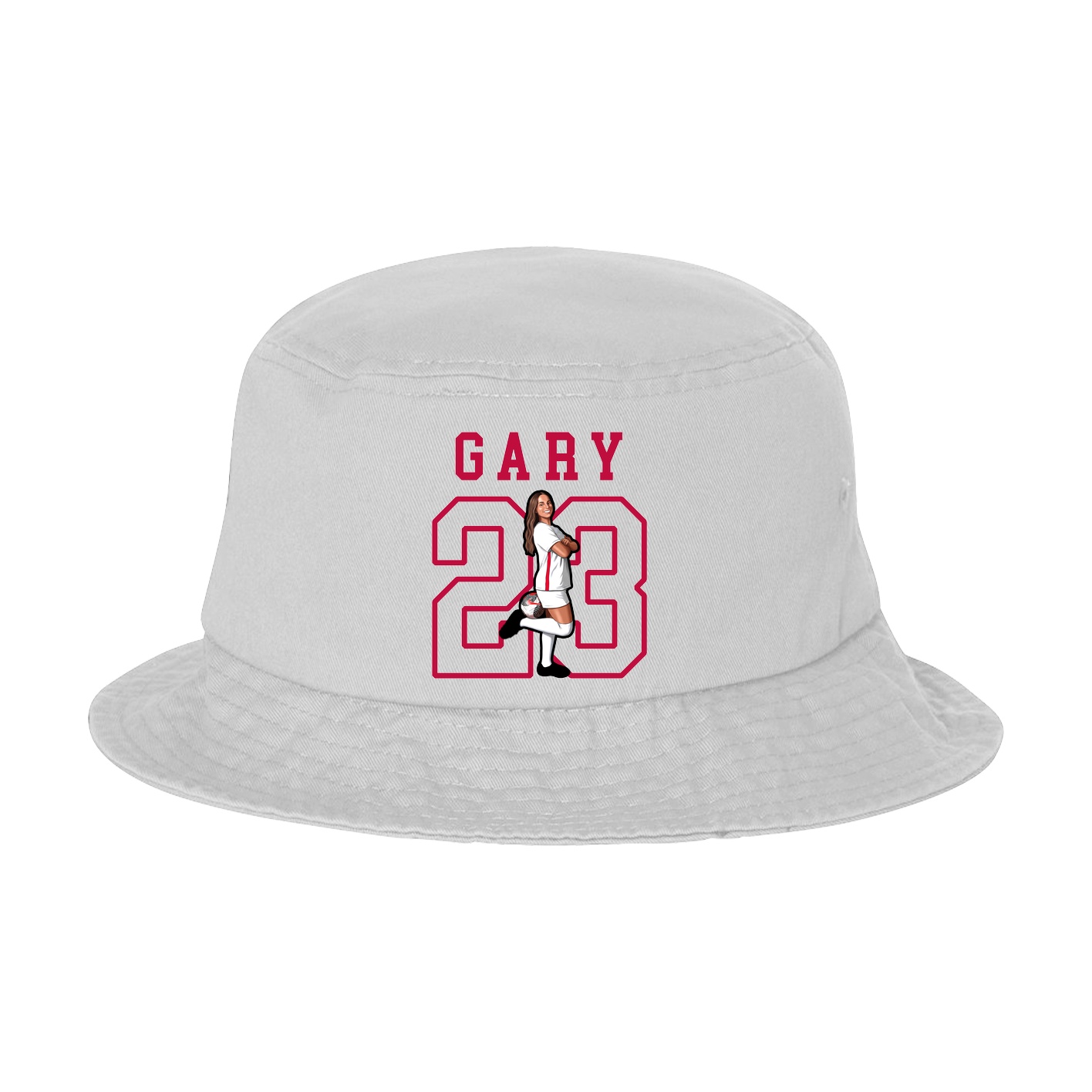 Bucket Cap — Shirsey in White