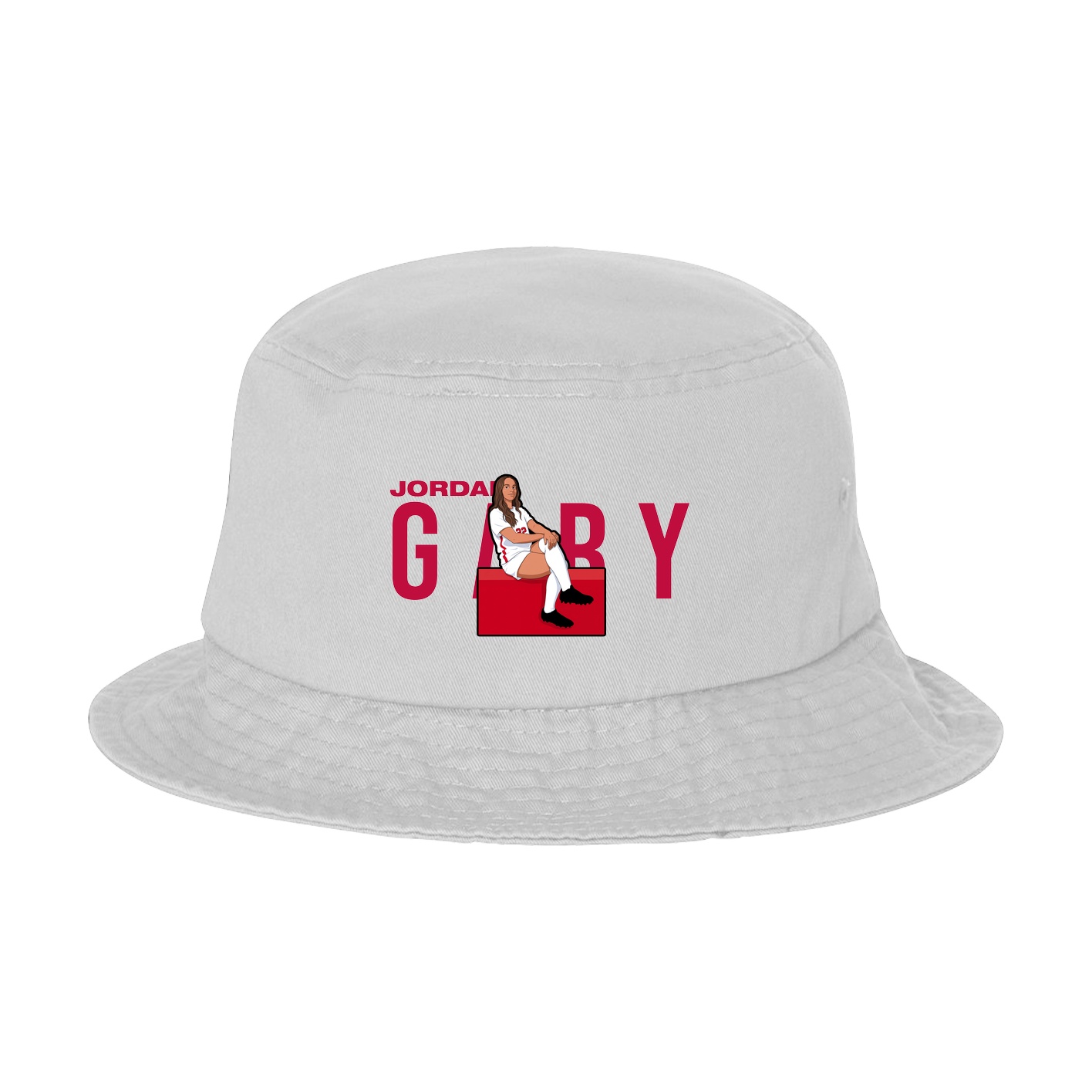 Bucket Cap — Player Name in White
