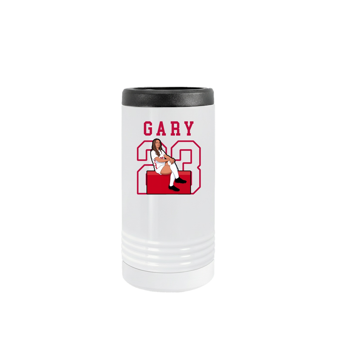 Slim Beverage Holder — Shirsey in White