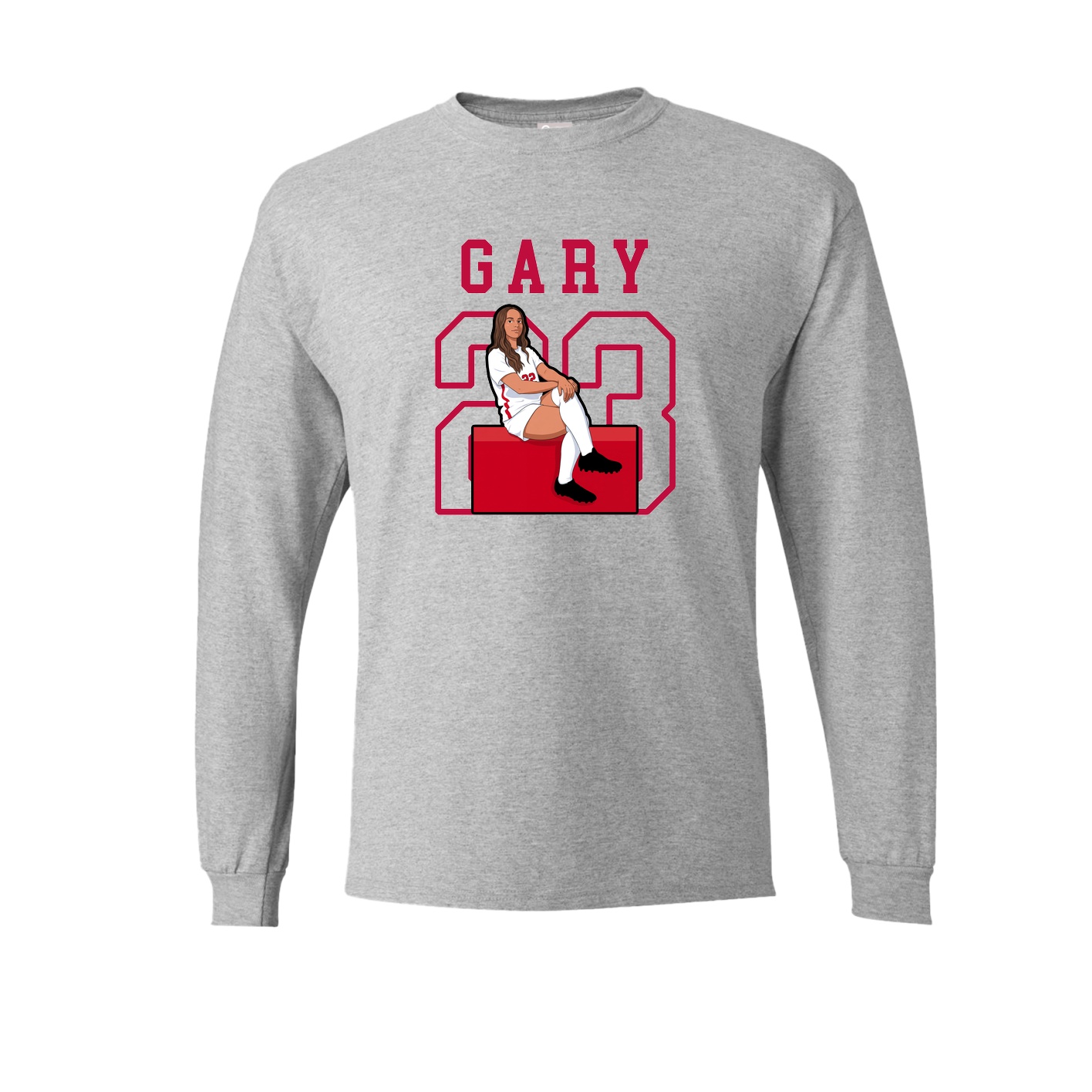 Long Sleeve Tee — Shirsey in Grey