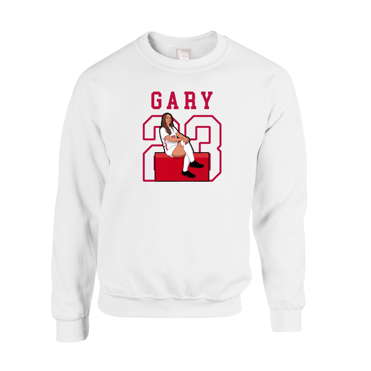 Fleece Crew — Shirsey in White